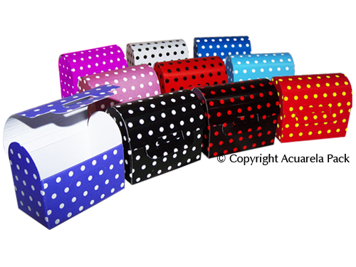 Cofres. Diseño: lunares - COD.: 1116
