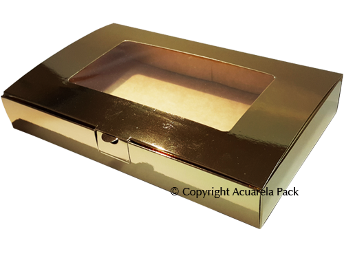 Bombones con visor, oro. Premium-COD.: 182B