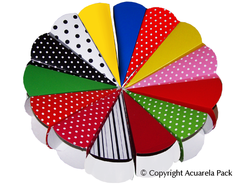 Conos, varios colores y diseños - COD.: 114