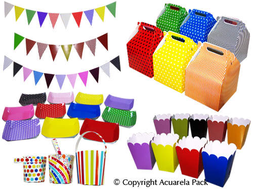 Algunos productos para cumples