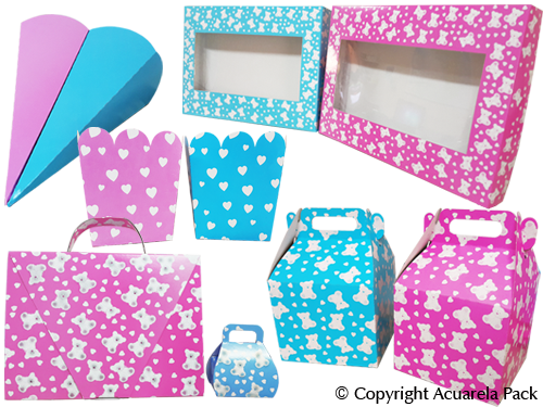 Diseños nena y nene. Varios modelos.