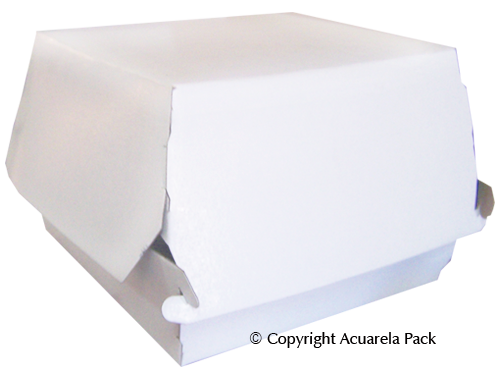 Hamburguesa, color blanco - COD.: 1281