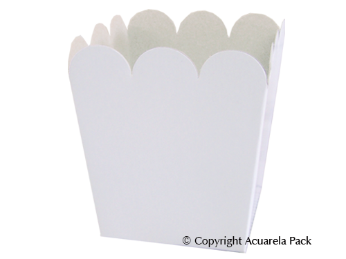 Papas chica, color blanco - COD.: 1134
