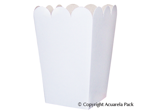 Papas grande, color blanco - COD.: 141