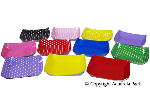Platos rectang. plastificados - COD.: 170